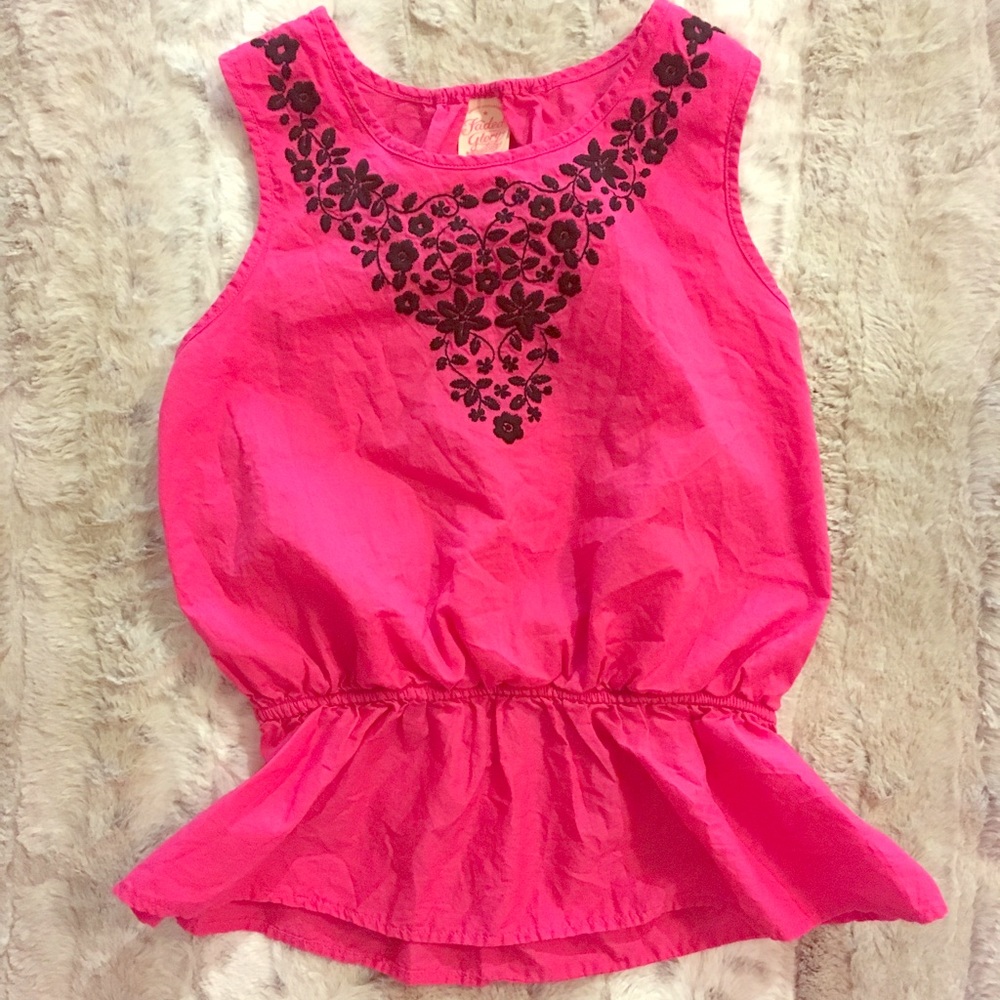Faded Glory Peplum top